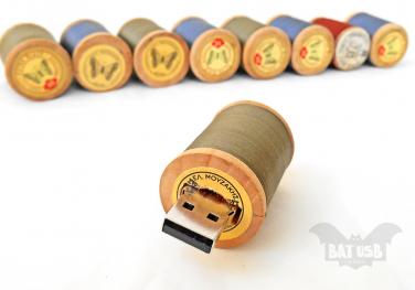 USB stick από ευτελή υλικά (δημιουργία: ΒΑΤ usb - Think4HandmadeArt)